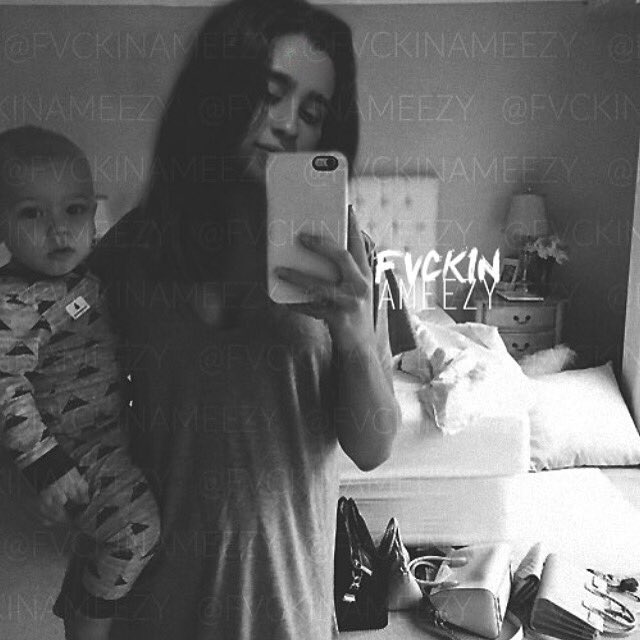 Posing with lil Xavier. He's good at taking selfies with momma ❤️❤️❤️