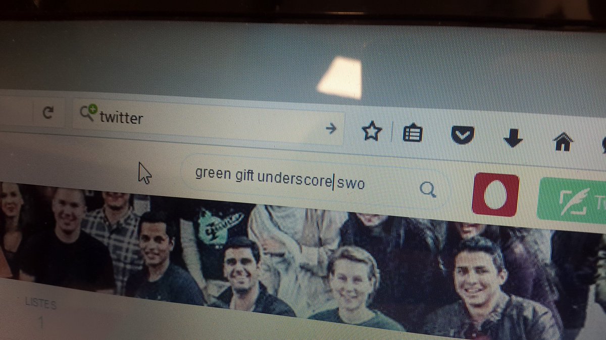 GreenGift_SWO's tweet photo. C'est quoi votre twittename ? "underscore"? :D https://t.co/MaOxqY05Hq