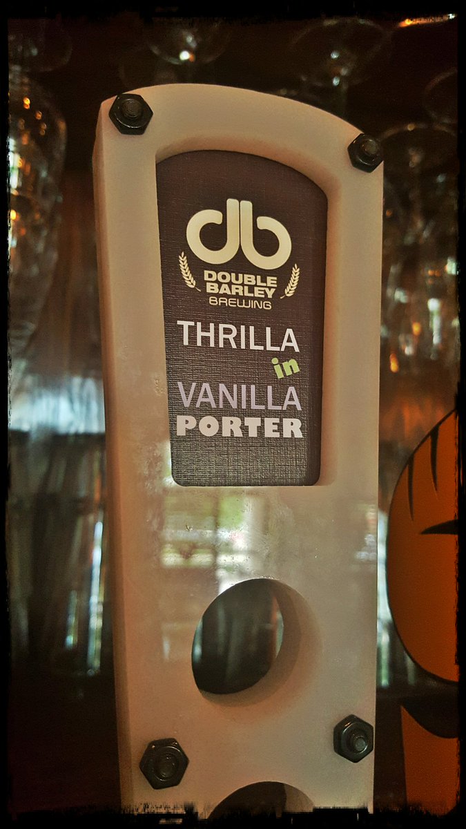 PoppyseedMarket's tweet photo. New on Draft! @doublebarley Thrilla in Vanilla Porter. It's a perfect evening to join us for dinner on the patio! https://t.co/DXTc4KuV0P