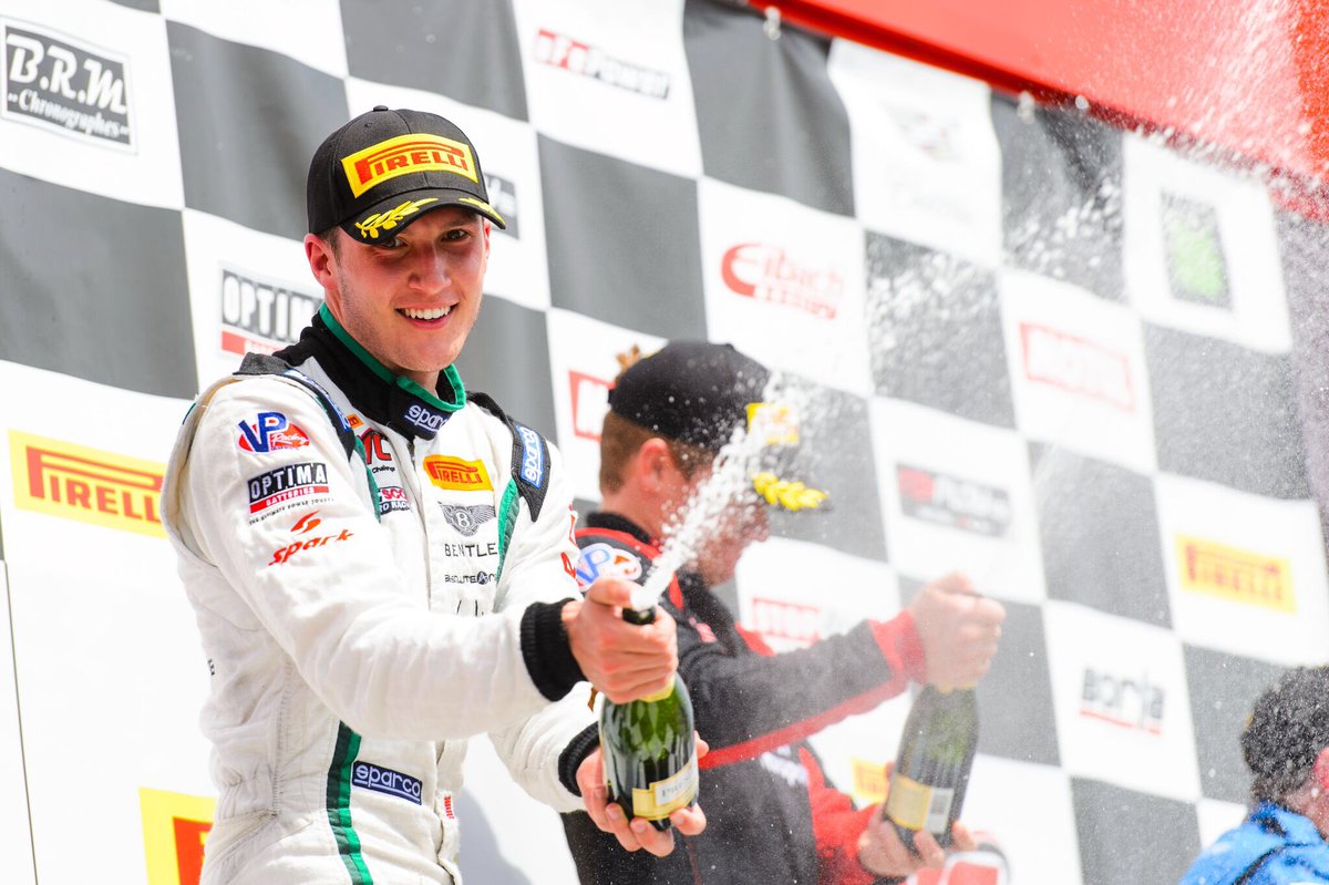 Great day at <a href="/CTMPOfficial/">CTMP</a> as <a href="/APalmerRacing/">Andrew Palmer</a> finishes P2 and gets to spray champagne. #PWCCTMP