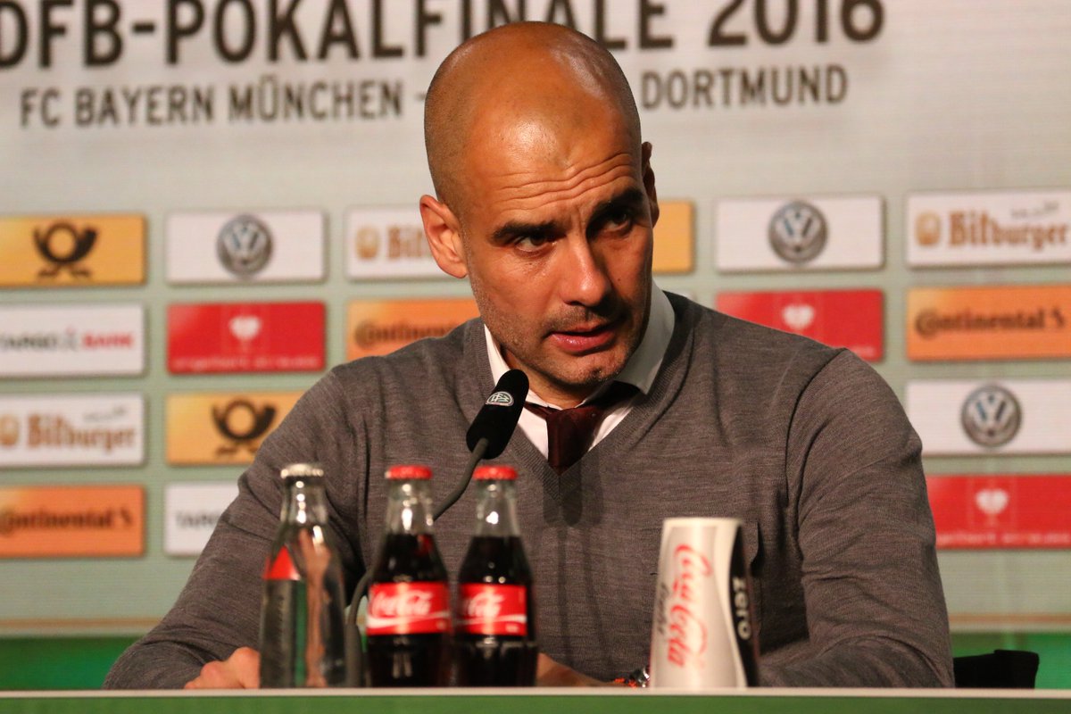 Pep über die drei FCB-Jahre: "Es war eine Riesen-Ehre, hier beim #FCBayern zu sein! Ich wünsche dem Klub das Beste!"