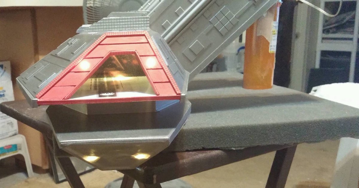 BattlestarRaven's tweet photo. @WilMcQueen #RavenBeast is really coming along! On schedule for its @Comicpalooza 2016 debut @theaarondouglas https://t.co/NsEmzcjisq