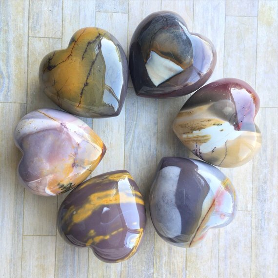 _ArieAria_'s tweet photo. This weeks most favorited item on https://t.co/NbvvGXrdel are these #Handcarved #Mookaite #Jasper #Gemstone Hearts. https://t.co/otsr9IHC5O