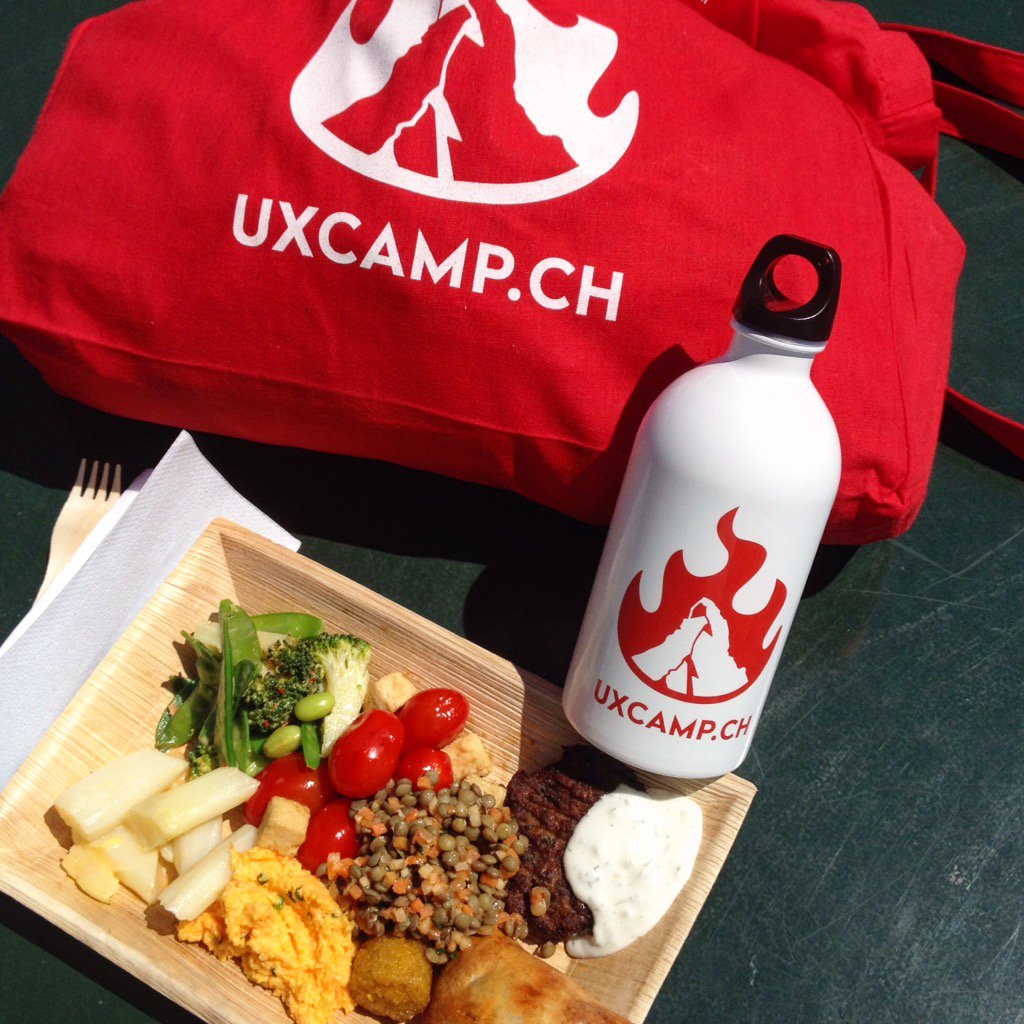 alissafulton7's tweet photo. Great day at #uxcampch @uxcampch with vegan lunch from #tibits and free goodies! https://t.co/dDaJt3Hpig