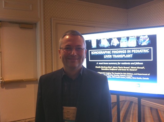 govindchavhan's tweet photo. Proud papa! Oscar Navarro @SKPedRadFellows director, the man behind the strong #IPR16 presence of @SickKidsNews https://t.co/DLJwDIQF4A