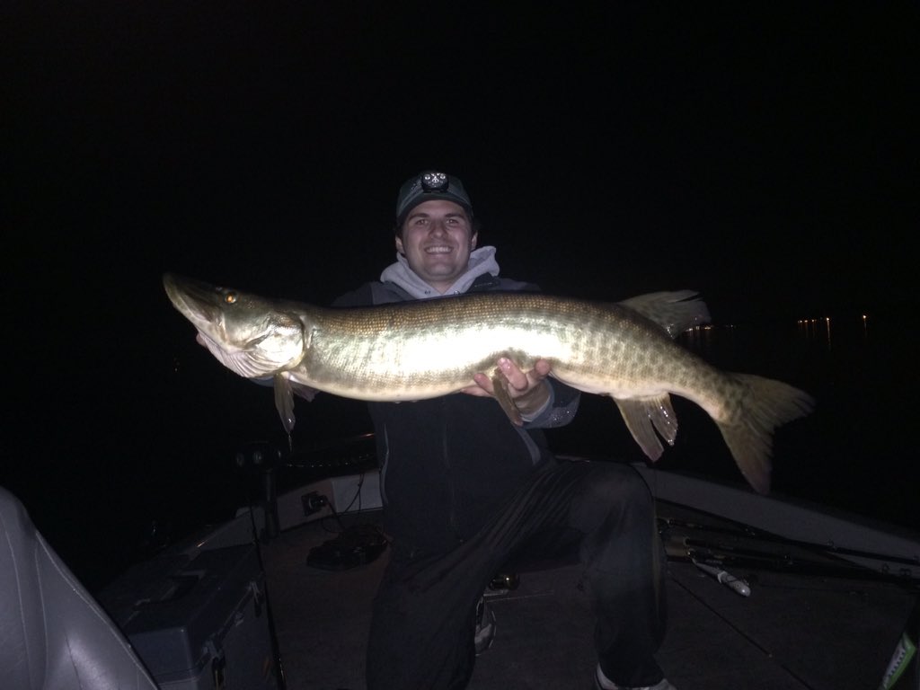 MuddyAdventure's tweet photo. 6 fish night last night. That makes it 8 fish boated in the first 2 weeks. #MuddiesMuskies https://t.co/voZWIEchyT