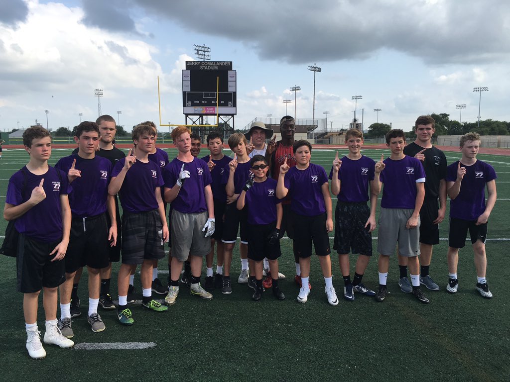 CHAMPIONS!!! 8th Grade 7v7 Team Purple