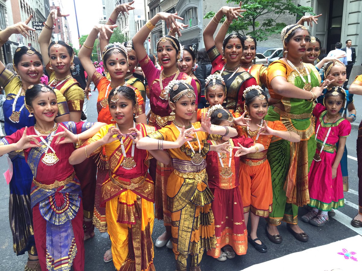 .<a href="/mayathinks/">Maya Z</a> and <a href="/Navatman/">Navatman</a> had a great time at the <a href="/DanceParadeNYC/">Dance Parade NYC</a> today! #dancerules