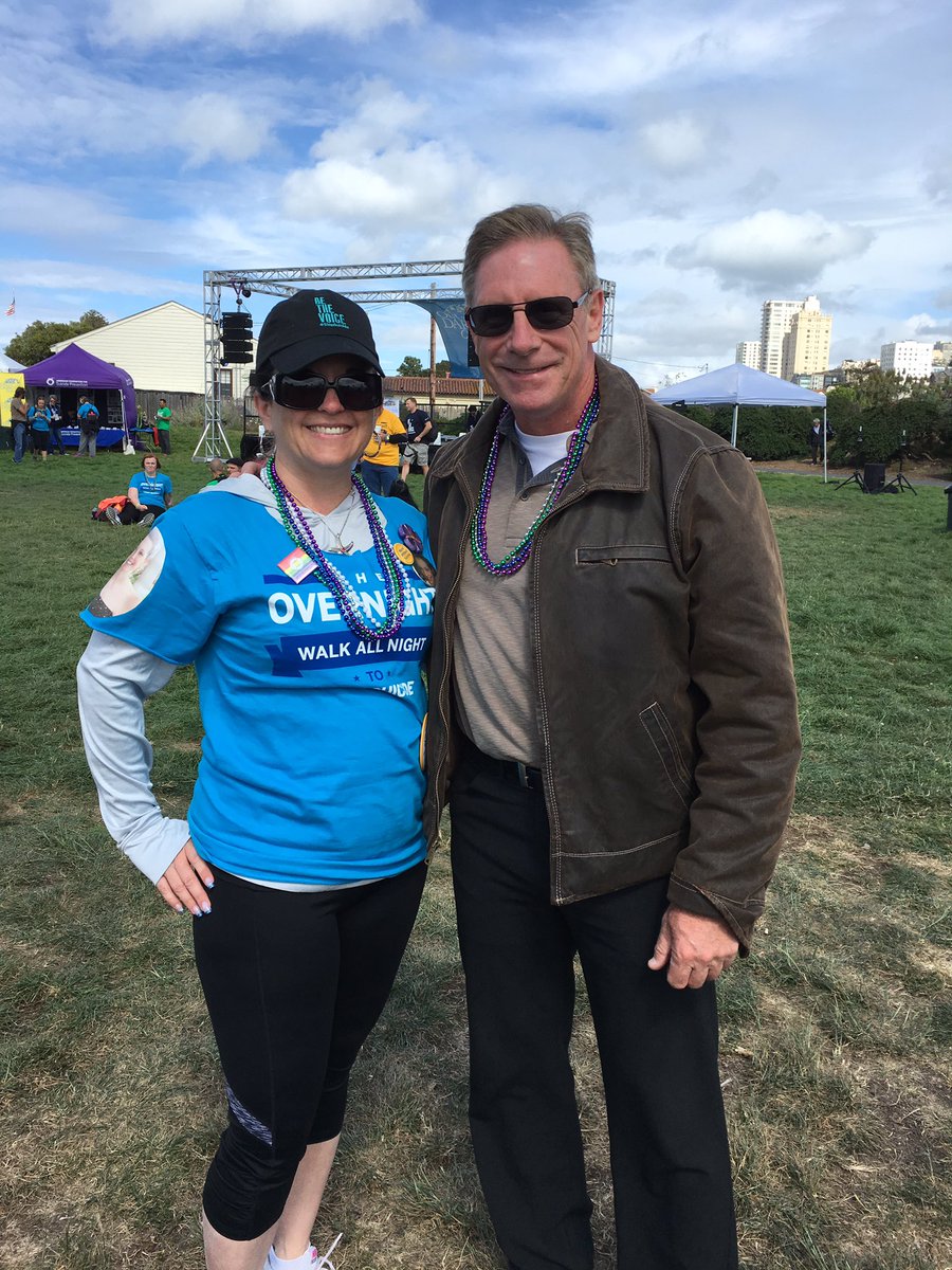 StaceyRidenour's tweet image. @PivotalPts Kevin Briggs. #SuicidePrevention hero @AFSPNV