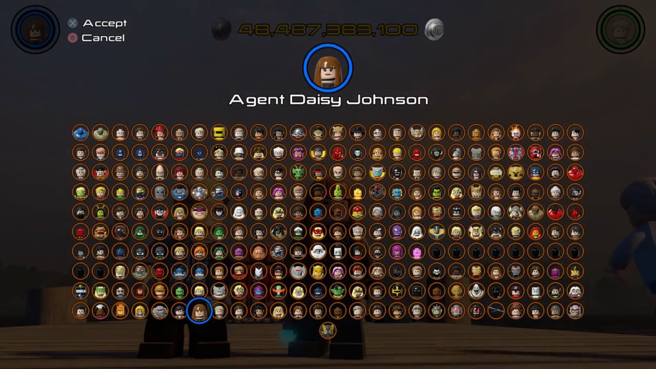 Lego star on sale wars character grid