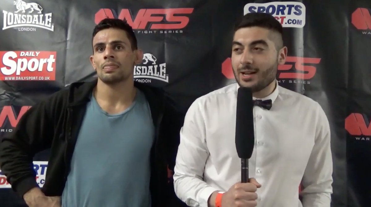 DaleTJordan's tweet photo. [Video] Warrior Fight Series 6: @DanielCrawford1 Post Fight Interview 

https://t.co/QdraRCsxeP

#WFS6 @WFSMMA https://t.co/a2F52AQzxV