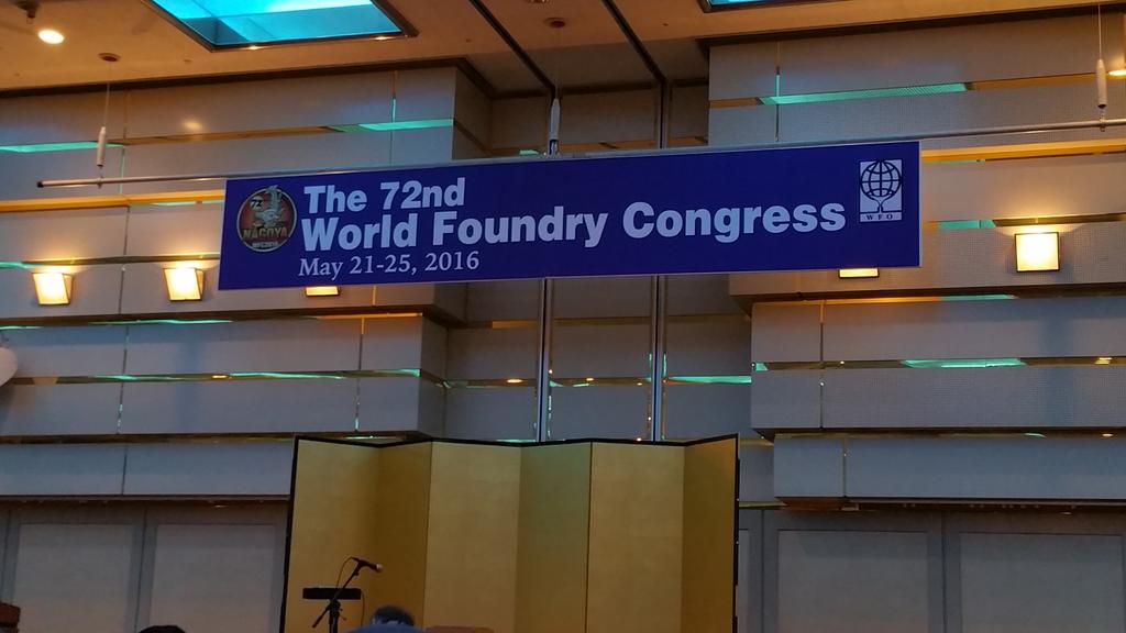 jerrycall77's tweet photo. Bruce Dienst and Kendal Spurgin attend opening  ceremonies for 72nd WFC in, Nagoya,  Japan @AmerFoundrySoc https://t.co/RHk5OuBfsp
