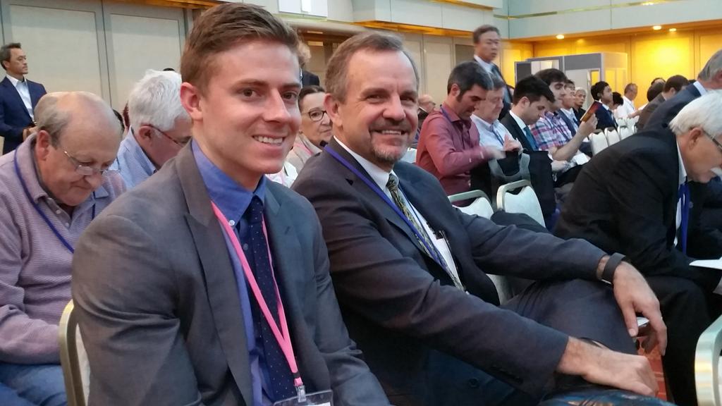 jerrycall77's tweet photo. Bruce Dienst and Kendal Spurgin attend opening  ceremonies for 72nd WFC in, Nagoya,  Japan @AmerFoundrySoc https://t.co/RHk5OuBfsp