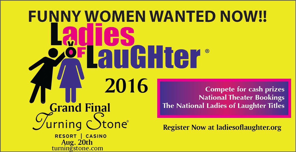 StageTimeMag's tweet image. Ladies of Laughter Contest looking 4 Pro &amp;amp; new #comedians. @LadiesOLaughter ladiesoflaughter.org