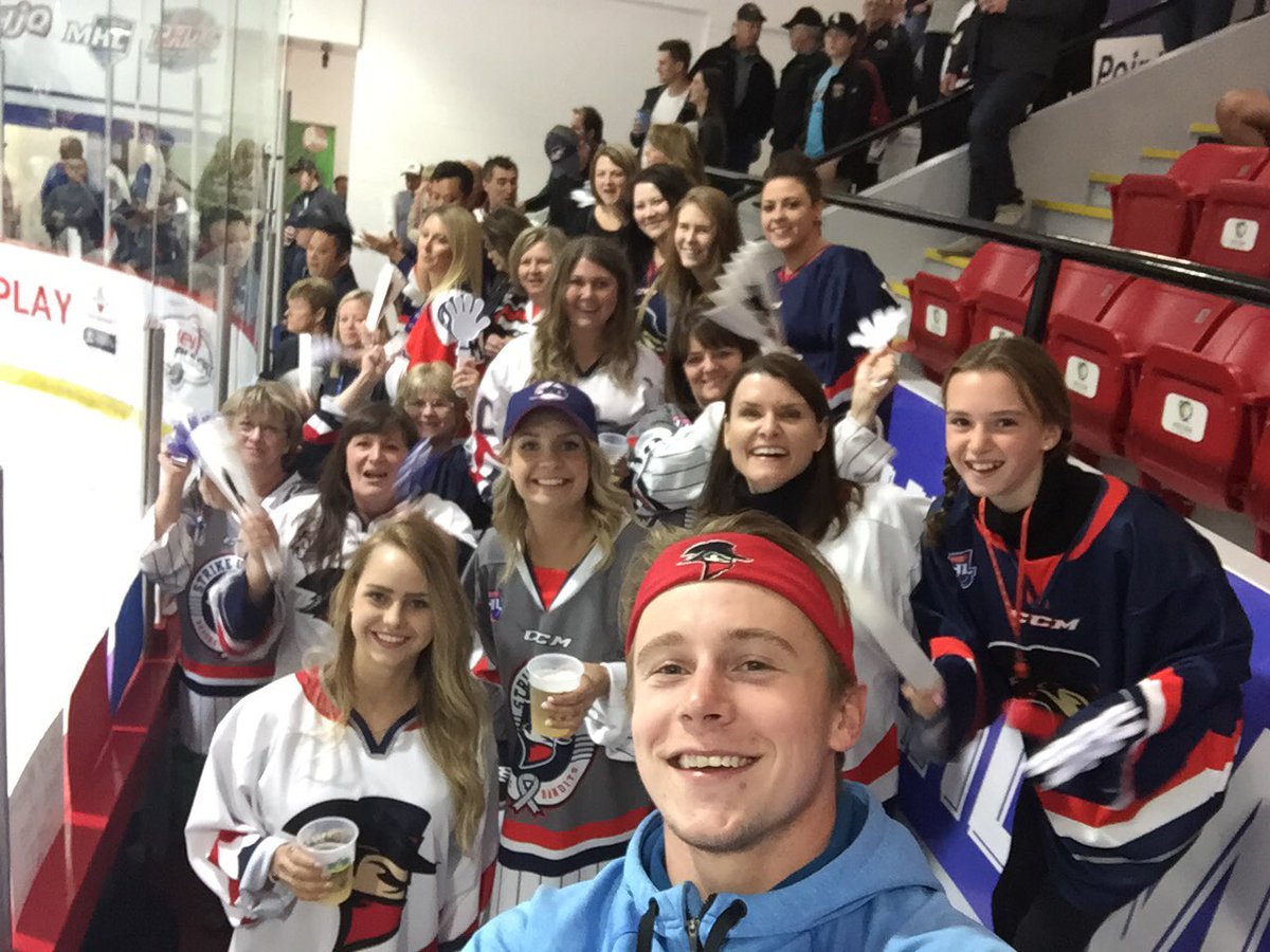 LETS GO BANDITS!!!!! #RBCCup #bestfansintheworld @KylerNachtigall <a href="/BrooksBandits/">Brooks Bandits</a>