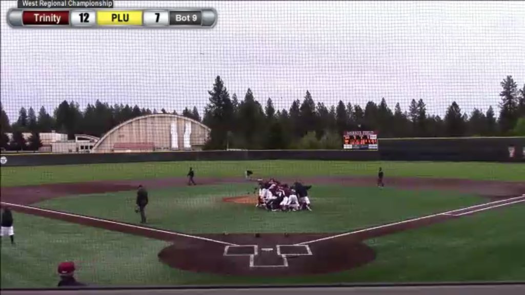 TrinityTxSAAC's tweet photo. #TigerPile THERE IT IS! #TUBaseball WINS and is headed BACK TO THE COLLEGE WORLD SERIES!!!! 🐯⚾️🔥🙌🏼🏆 https://t.co/Aco0WkF7R9