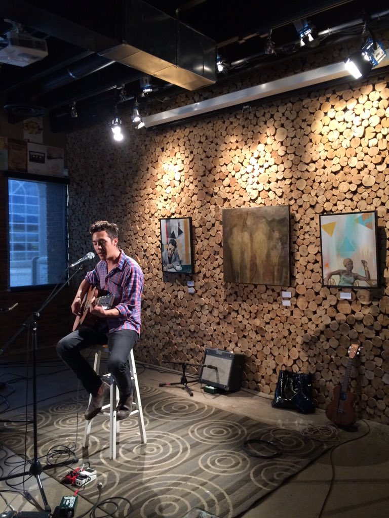 Sound check snapshot courtesy of @music_abraham - 8pm show <a href="/streamingcafe/">Streaming Cafe</a> or stream it at streamingcafe.net