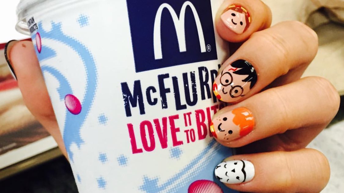 Obsessed! @stephstonenails @McDonalds