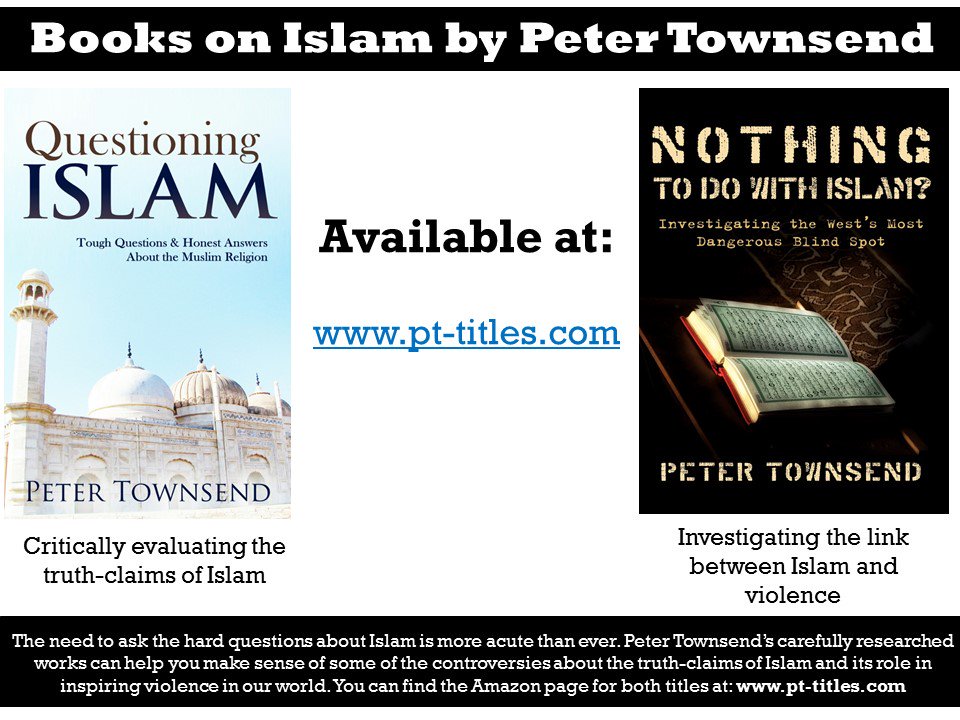 #Muslim #tcot Books on Islam by Peter Townsend. bit.ly/ptt-books