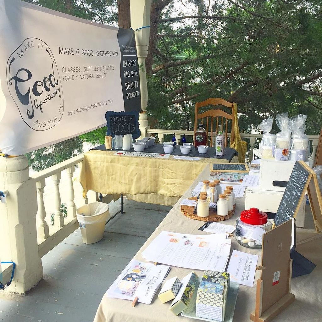 MakeItGoodApoth's tweet image. Had a blast today sharing #diyskincare with the ladies of @bossbabesatx! Don't miss our free facials workshop at CR…