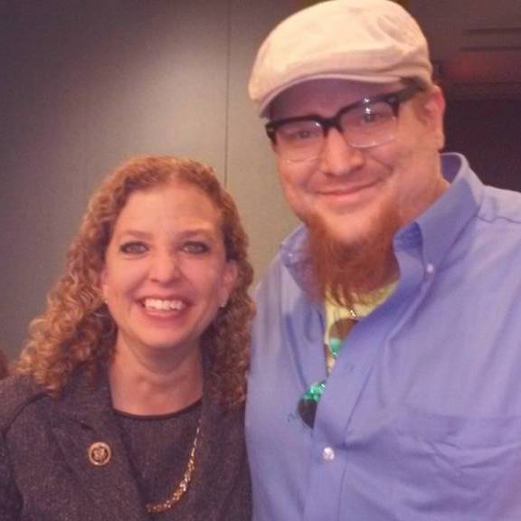 NXTFanJustin's tweet photo. Proud to stand with one of my political idols, @DWStweets! #TeamDWS #StandWithDWS https://t.co/oW1TrjBvXf