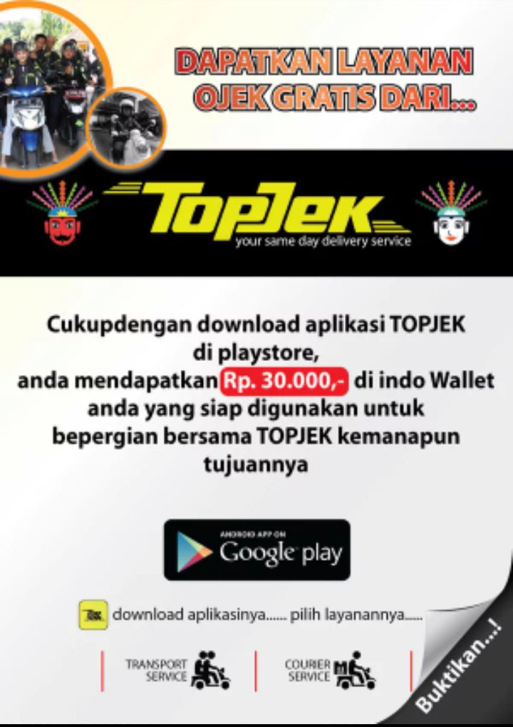 infotopjek's tweet photo. Gunakan Topjek untuk liburan kamu yah @JakmaniaOnTweet  #PersijaDay https://t.co/JnwAtHmMwH