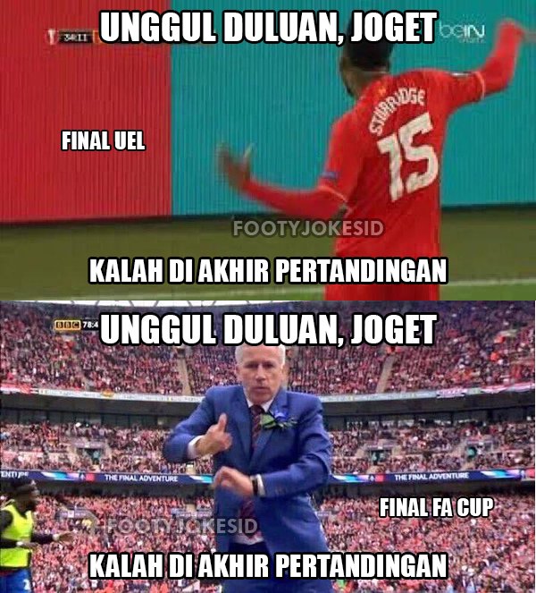 FaktaSepakbola's tweet photo. Peraturan no. 1: Jangan joget kalo kalo pertandingan belom selesai https://t.co/vjucU4OVHl