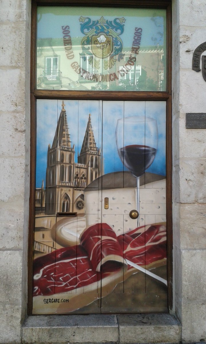 Arte para relacionar cultura, arte y gastronomía, #queso incluido.