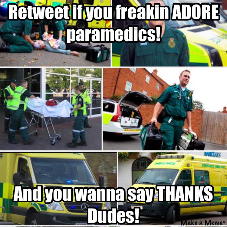 NHSMillion's tweet photo. Today we say a huge THANKS to these guys who we ADORE Saving lives in all environments. Amazing! Including Sundays! https://t.co/EbhsajMaxc