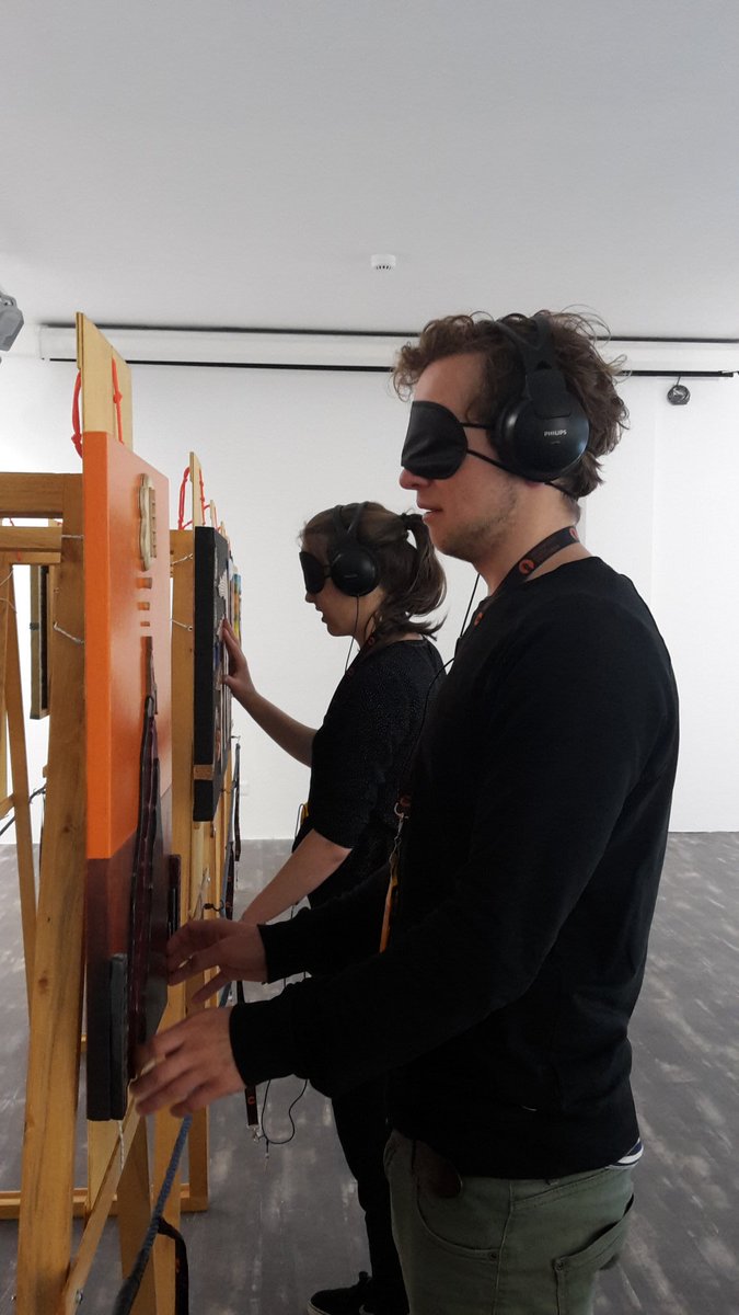 sensoltrexhibit's tweet photo. Discovering #stories in a #painting #art #music #technology #sensoltre https://t.co/aMmmqhu712