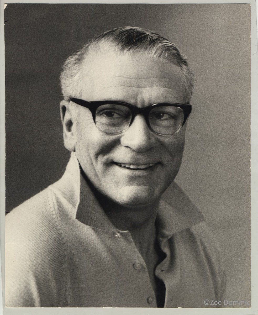 NationalTheatre's tweet photo. Our first ever Artistic Director would have turned 109 today. Happy birthday, Laurence Olivier. https://t.co/mRNWggWqip
