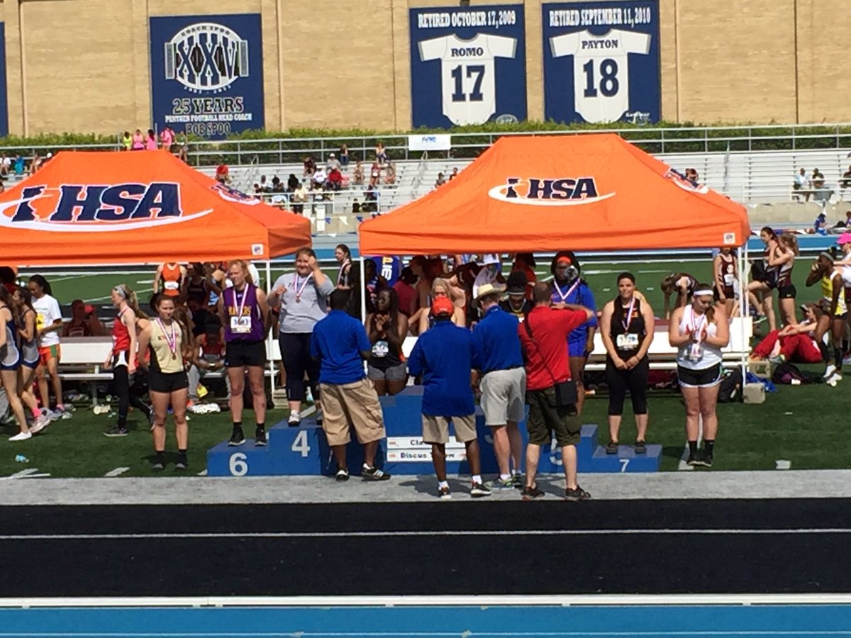 GNHSGirlsTrack's tweet photo. Successful weekend in Charleston! Multiple qualifiers, 2 new school records, and 1st ever medalist! #memorableseason https://t.co/l27ivEQdTD