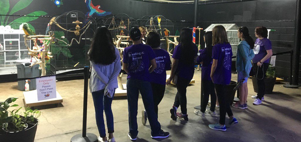 Alpha Sci Panthers got a behind the scenes tour at the SA Aquarium today #Seekfirsttounderstand