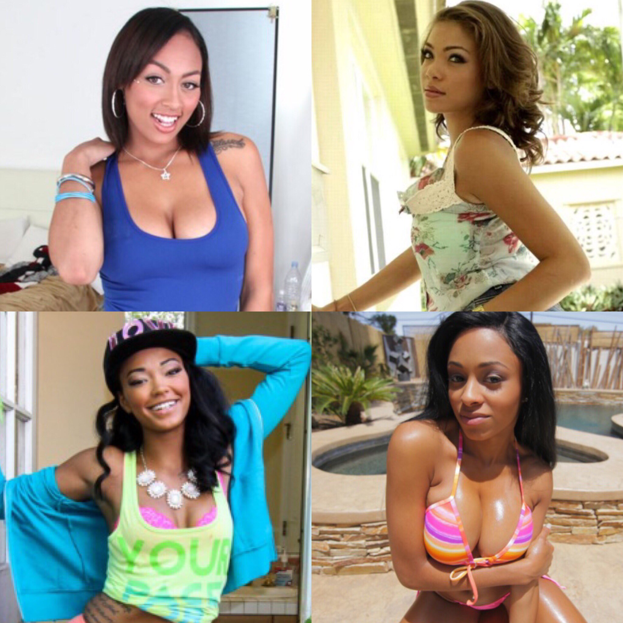 8. Cherry Hilson, Cassidy Banks, Harley Dean, Ana Ivy. 