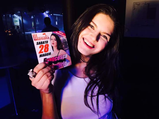 Vieni a vedere il mio sexy show al Wasabi club di Cuneo!  :***** https://t.co/GiPWkak5R7<a href="/tag/ass"class="tags"><span>#ass</span></a><a href="/tag/anal"class="tags"><span>#anal</span></a><a href="/tag/spanking"class="tags"><span>#spanking</span></a><a href="/tag/francescadicaprio"class="tags"><span>#francescadicaprio</span></a>