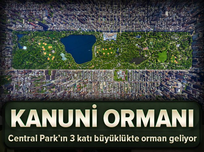 ahaber's tweet photo. İstanbul’a Central Park'ın 3 katı büyüklükte şehir ormanı geliyor https://t.co/jFoPaSOiO7 https://t.co/Uy63TBUGdW