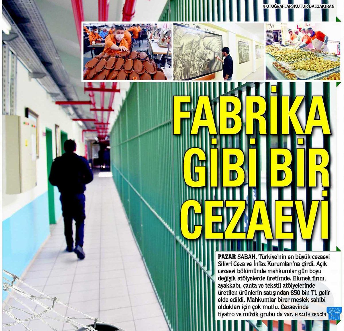 "Silivri mahkumları çok mutlu"ymuş.
12 Eylülde Mamak'ı yazdırmışlardı böyle.
Yazanlar,tez elden mutlu olur inşallah.