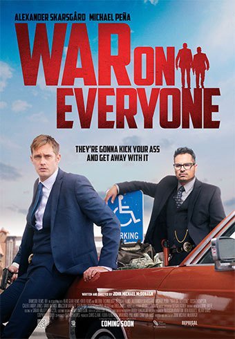 jee00's tweet photo. Film I was anticipating the most & #JohnMichaelMcDonagh @WarOnEveryone did not disappoint #CCFF #StarringSaturday https://t.co/vcPosBLYPc