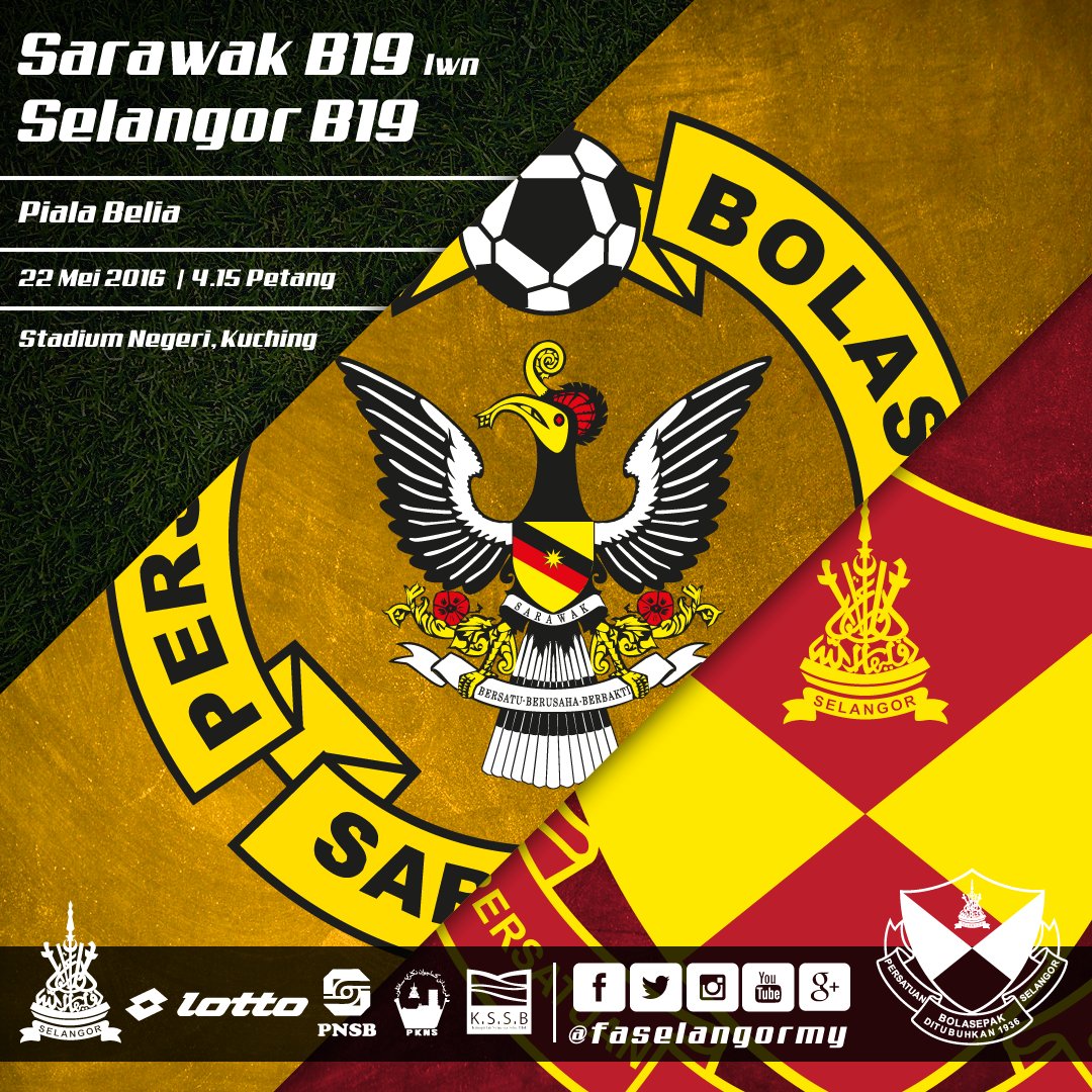selangorfc's tweet photo. #PialaBelia: Sarawak B19 lwn #RedGiants B19 di Stdm Negeri, Kuching. Semoga pulang dengan 3 mata! https://t.co/aDkEaZFJml