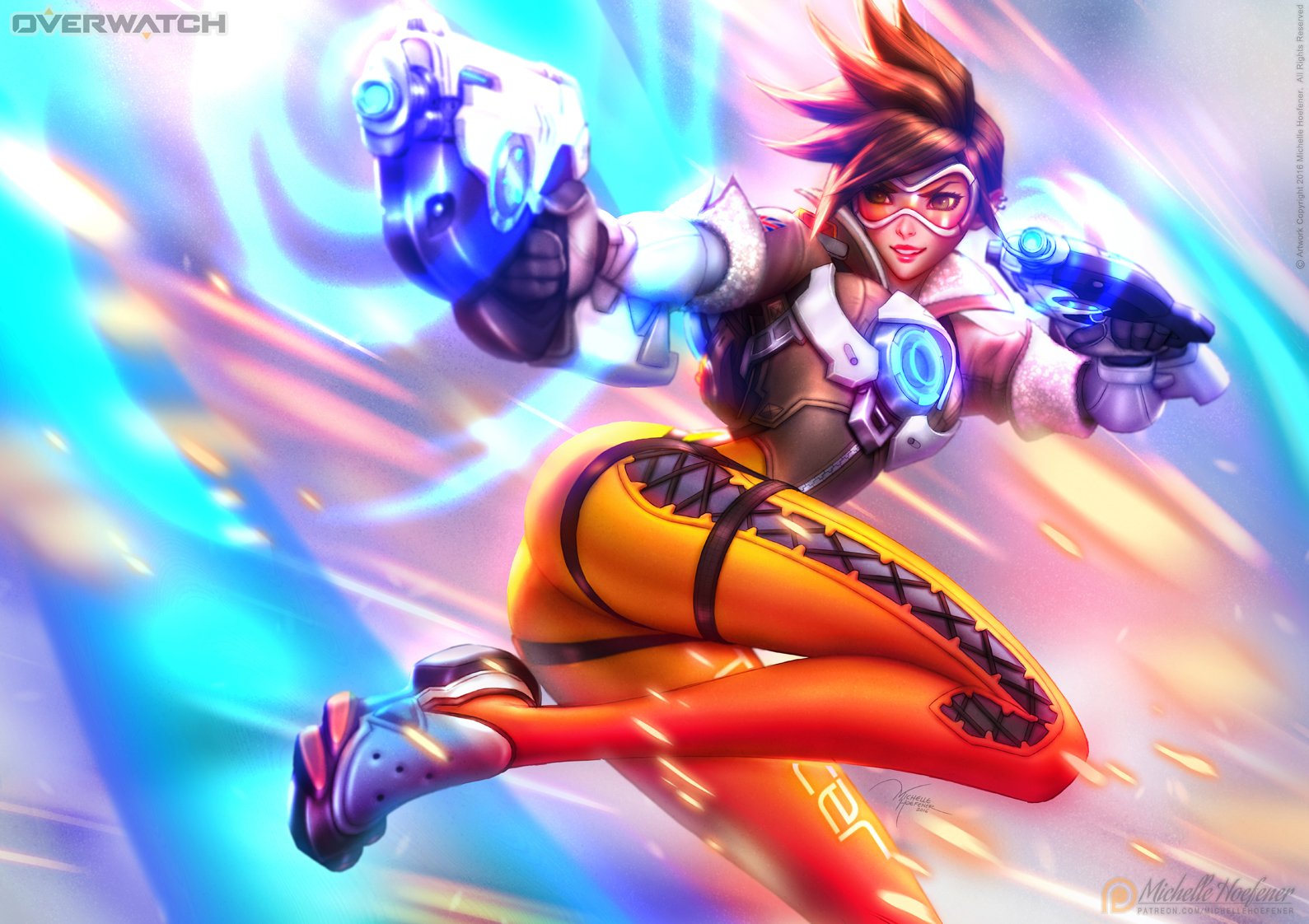 Tracer  Overwatch tracer, Overwatch wallpapers, Overwatch fan art