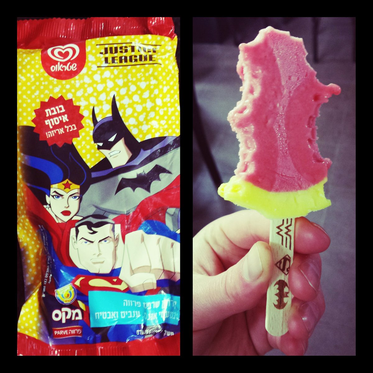PandCResearch's tweet photo. Snack break! #pandcresearch #academicadventures #travelfood #BATMAN #justiceleague https://t.co/gdQhVkh0qw