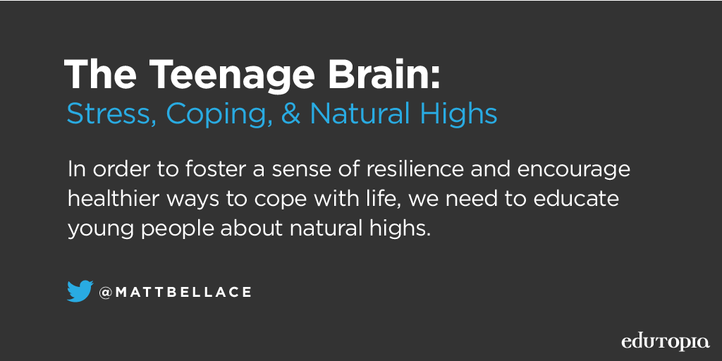 Teens have lots of reasons for being more anxious, stressed, and distracted than adults: edut.to/27hSxiz.