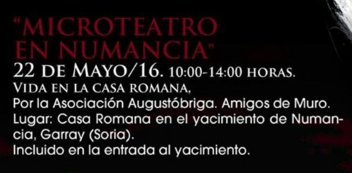 IESV_Espino's tweet photo. Hoy también puedes acercarte a #Numancia🔜 #PrimaFestum"
De 10-14h en la #CasaRomana
@ACTierraquemada 
#Murorum https://t.co/1OFmc5Fkt8