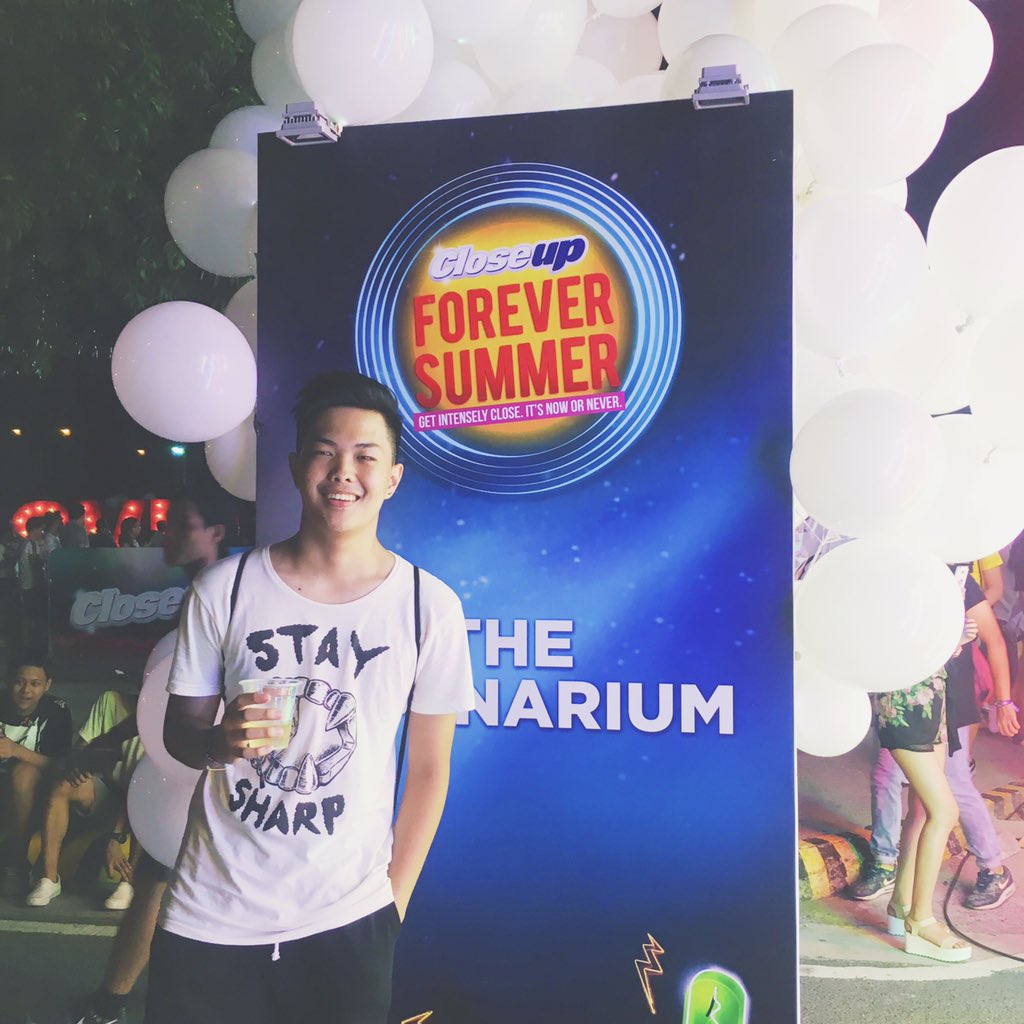 JustinVicencio's tweet photo. #CloseupForeverSummer was LIT. π― Thank you @CloseupPH for the awesome experience. #CloseupFreshCrew2016 π https://t.co/tJSlbXgRQ4