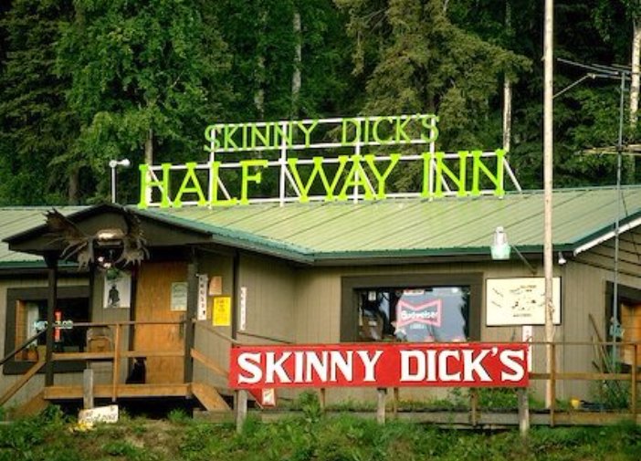 ClintonsWeiner's tweet photo. Skinny Dick's Halfway Inn #GiveAPubABadName https://t.co/rD6LhsAYpZ