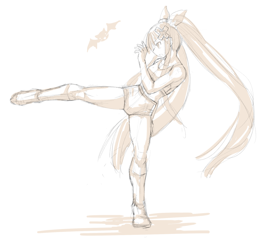 春日雪人 在 Twitter 上 アルカはキック得意そうなので蹴りポーズの練習 ケリですわ姫スイーツ T Co Veekncdued Twitter