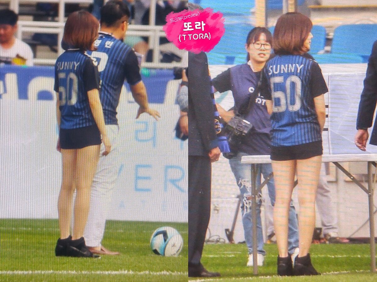 [PIC][22-05-2016]Sunny tham dự sự kiện "Shinhan Bank Vietnam & Korea Festival"  tại SVĐ Incheon Football Stadium vào hôm nay CjDAkutUoAAkU__
