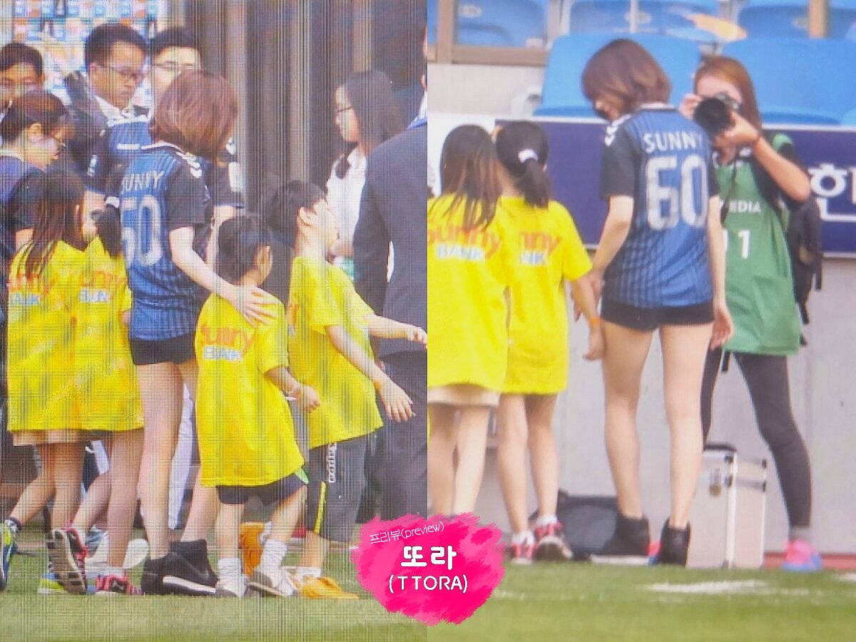 [PIC][22-05-2016]Sunny tham dự sự kiện "Shinhan Bank Vietnam & Korea Festival"  tại SVĐ Incheon Football Stadium vào hôm nay CjDAlpKVAAAg9ur
