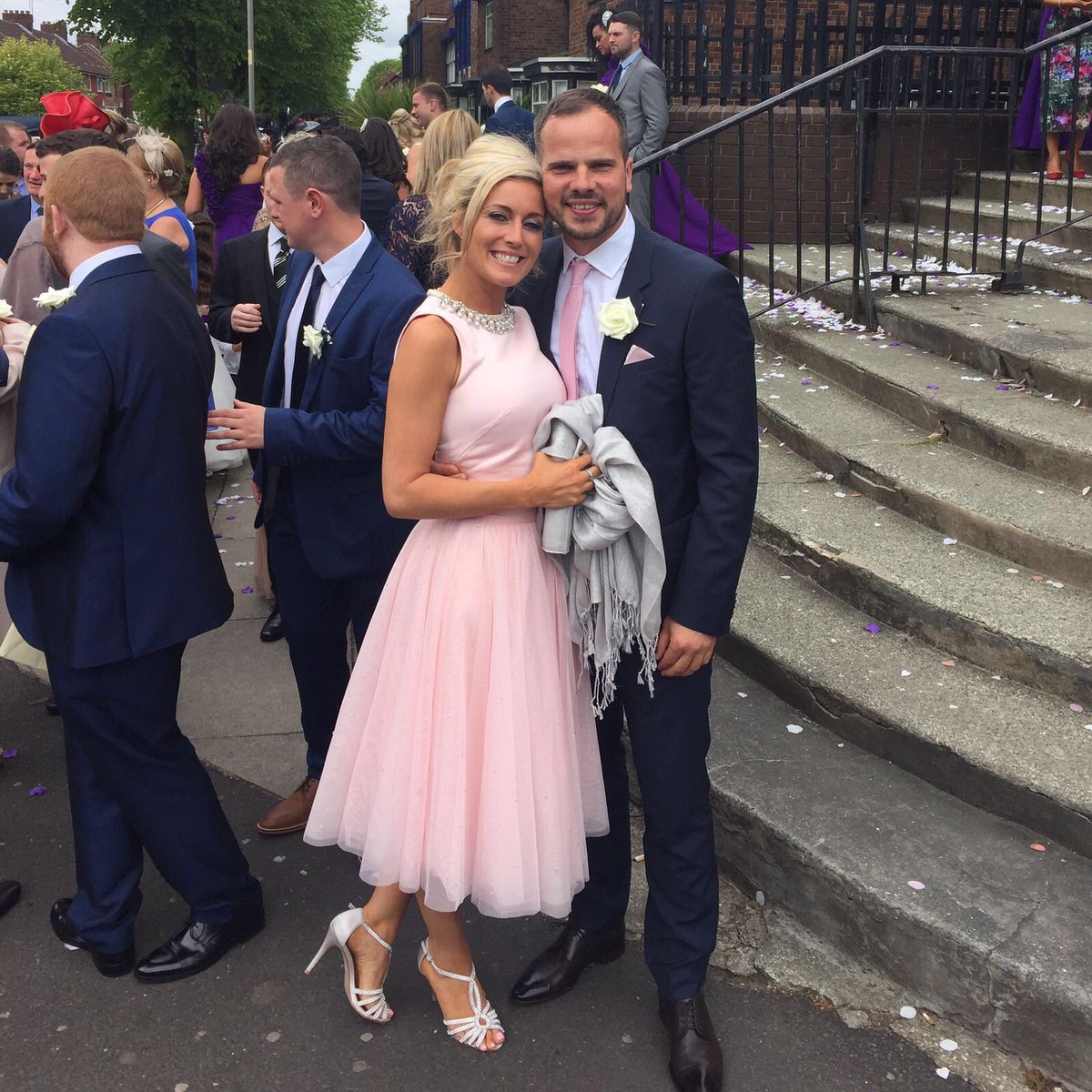 SuzanneCollins1's tweet photo. Amazing time at our @neilcollo28 & Danna's Wedding with my beautiful family & my SteClem25 #LoveUs #Family #OursNext https://t.co/yMzdCLgrYj