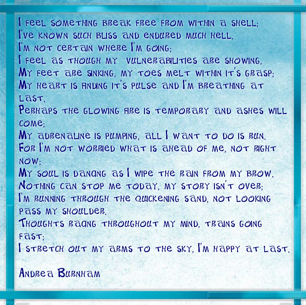 give_love_give's tweet photo. #andreaburnham #poetry #poems #writer #art_artist #artist #followyourheart #keepgoing #keepbelieving #smileanyway https://t.co/qDTXmeorDB